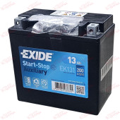 Exide Start-and-Stop AGM 13AH 200EN плюс ліворуч, зображення №