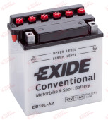 Exide Moto EB10L-A2 11AH 130EN плюс праворуч, зображення №