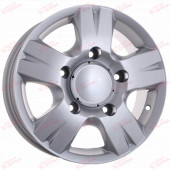 Storm W-604 6,5 15 5x118 ET58 DIA71,1 Silver, зображення №