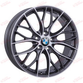 WSP Italy BMW (W678) Main 8,0 19 5x120 ET52 DIA72,6 Anthracite Polished, зображення №