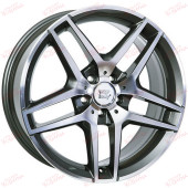 WSP Italy Mercedes (W771) Enea 9,5 19 5x112 ET38 DIA66,6 Anthracite Polished, зображення №