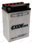 Exide Moto EB14-A2 14AH 145EN плюс ліворуч, зображення №