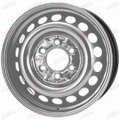 KFZ 7870 5,5 16 6x205 ET117 DIA161 Silver, зображення №