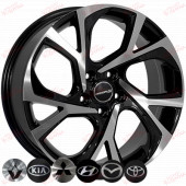 ZF FE132 7,0 18 5x114,3 ET35 DIA67,1 BMF, зображення №