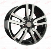 Replica Land Rover (LR15) 9,5 20 5x120 ET48 DIA72,6 Black machined face, зображення №