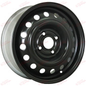 Steel Trebl 5,5 15 4x114,3 ET40 DIA66,1 Black, зображення №
