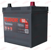 Tudor ASIA TECHNICA 50AH 360EN плюс праворуч, зображення №