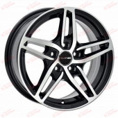 PDW Tour 6,0 14 5x114,3 ET38 DIA56,6 Black machined face, зображення №