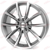 Autec Astana 7,0 17 5x114,3 ET40 DIA66,1 Titan silver, зображення №
