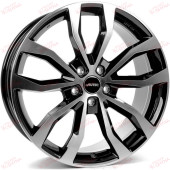 Autec Uteca 7,5 17 5x114,3 ET49 DIA70,1 Black polished, зображення №
