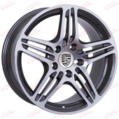 WSP Italy Porsche (W1050) Philadelphia 8,5 19 5x130 ET51 DIA71,6 Anthracite Polished, зображення №