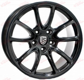 WSP Italy Porsche (W1052) Corsair 12 19 5x130 ET51 DIA71,6 Gloss black, зображення №