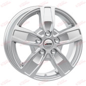 Autec Quantro 6,5 16 6x130 ET62 DIA84,1 Brilliant silver, зображення №