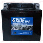 Exide Moto ETX9-BS/YTX9-BS 8AH 120EN плюс ліворуч, зображення №