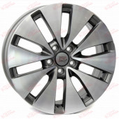 WSP Italy Volkswagen (W461) Ermes 6,5 16 5x112 ET42 DIA57,1 Anthracite Polished, зображення №