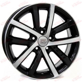 WSP Italy Volkswagen (W460) Rheia 7,5 17 5x112 ET54 DIA57,1 Dull black polished, зображення №