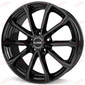 Mak DaVinci 6,5 16 5x98 ET39 DIA58,1 Gloss black, зображення №