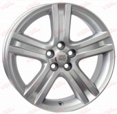WSP Italy Toyota (W1767) Livorno 7,0 17 5x100 ET39 DIA54,1 Silver, зображення №