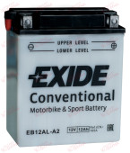 Exide Moto EB12AL-A2 12AH 165EN плюс праворуч, зображення №