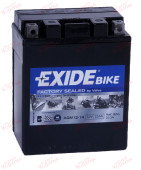 Exide Moto AGM12-14 12AH 210EN плюс праворуч, зображення №