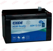 Exide Moto AGM12-12F 12AH 150EN плюс ліворуч, зображення №