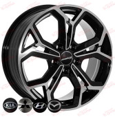 ZF FE182 7,5 17 5x108 ET50 DIA63,4 BMF, зображення №