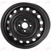 Steel Noname 5,5 14 4x108 ET24 DIA65,1 Black, зображення №