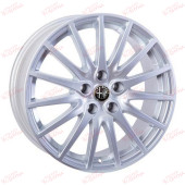 WSP Italy Alfa Romeo (W237) Misano 7,5 17 5x108 ET35 DIA58,1 Silver, зображення №