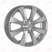 Replica Hyundai (JH8084) 6,0 16 4x100 ET52 DIA54,1 Silver, зображення №