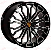 Replica Porsche (BK601) 9,0 20 5x130 ET48 DIA71,6 BP, зображення №