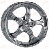 Kosei WK 155 7,0 17 5x100/112 ET35 DIA73,1 Chrome, зображення №