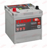 Tudor ASIA TECHNICA 50AH 360EN плюс праворуч, зображення №