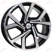 WSP Italy Volkswagen (W469) Giza 7,5 18 5x100 ET51 DIA57,1 Glossy black polished, зображення №