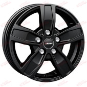 Autec Quantro 6,5 16 6x130 ET62 DIA84,1 Matt black, зображення №