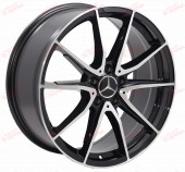 Replica Mercedes (BK5015) 8,0 19 5x112 ET45 DIA66,6 BP, зображення №