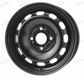 KFZ 6355 5,5 14 4x108 ET37,5 DIA63,3 Black, зображення №