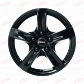 Rial Arktis 7,5 17 5x112 ET40 DIA66,6 Diamond black, зображення №