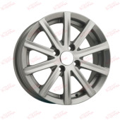 Angel Baretta 405 6,0 14 4x100 ET37 DIA67,1 Silver, зображення №