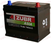 ZUBR ASIA Premium 75AH 740EN плюс праворуч, зображення №