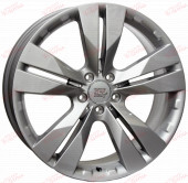 WSP Italy Mercedes (W767) Manila 9,5 19 5x112 ET56 DIA66,6 Silver, зображення №