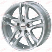 Ronal LZ 7,0 15 5x120 ET37 DIA76 Silver, зображення №