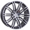 WSP Italy Porsche (W1057) Tokyo 10 21 5x112 ET19 DIA66,6 Anthracite Polished